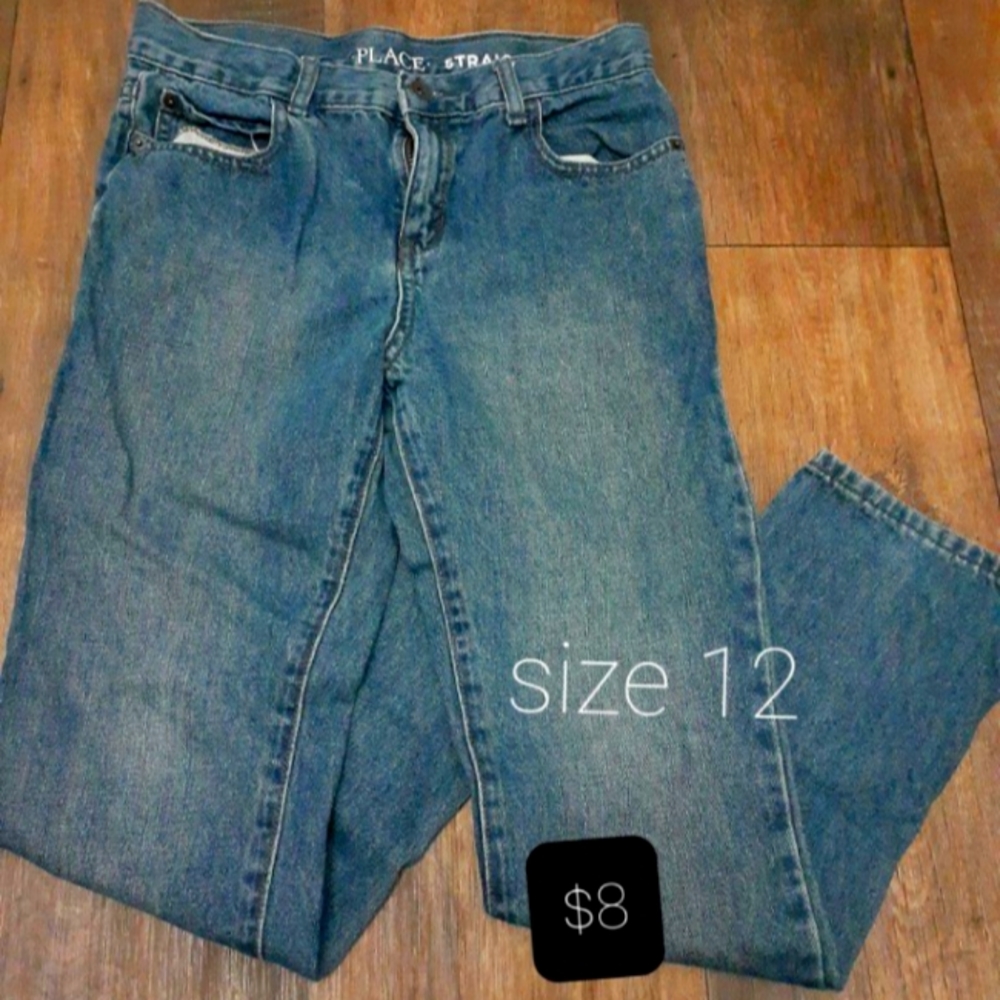 Children Place Straight Jeans